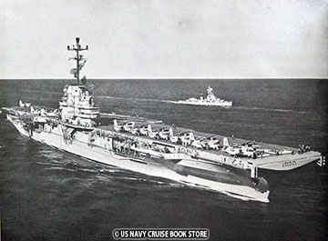 USS Kearsarge CVS 33 Cruise Book 1959 1960 2 Volume Set