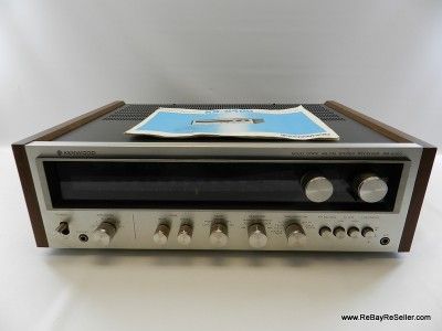 Vintage Kenwood KR 6400 Solid State AM/FM Stereo Receiver AS IS Parts