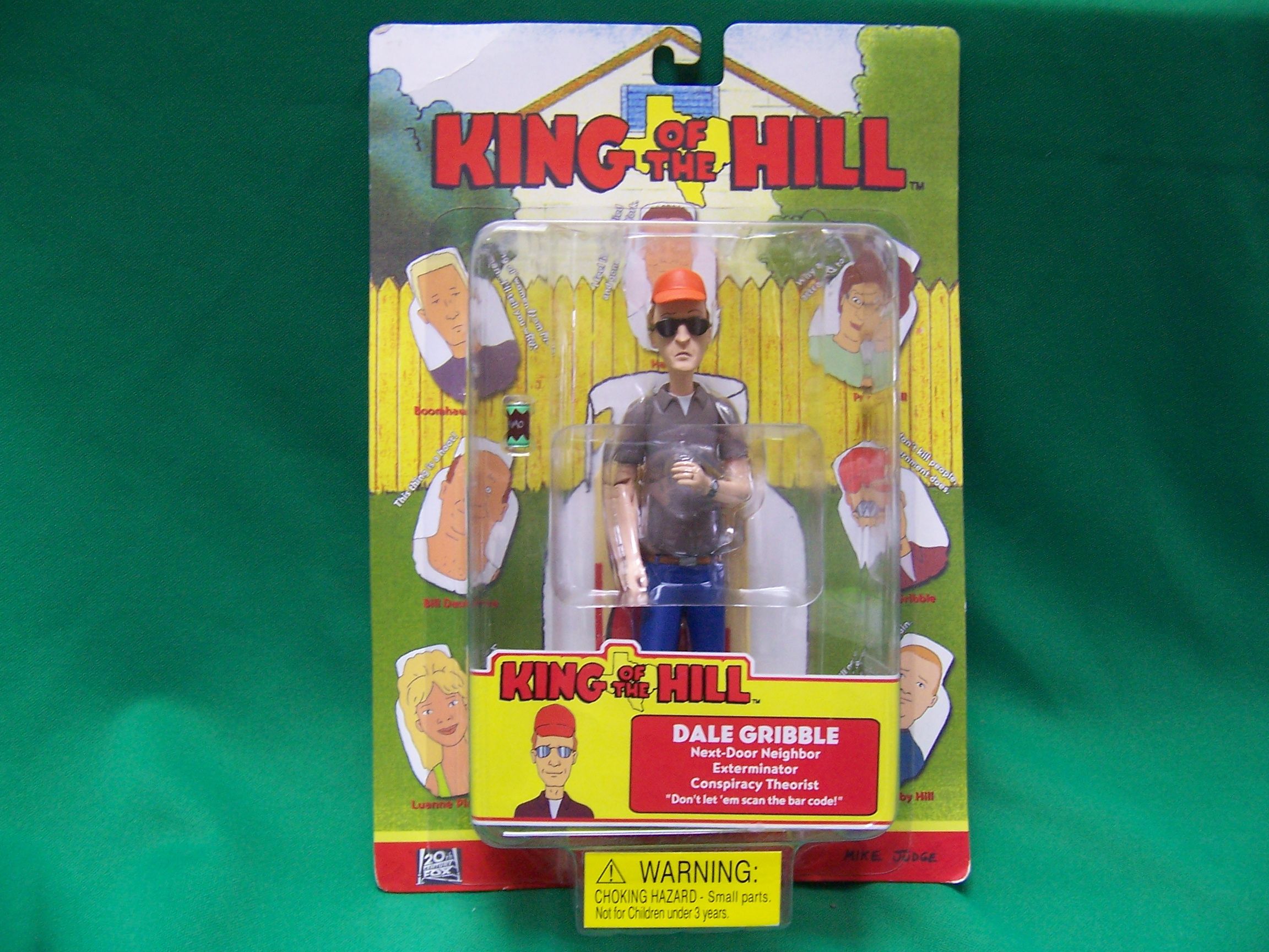 King of The Hill Dale Gribble Action Figure