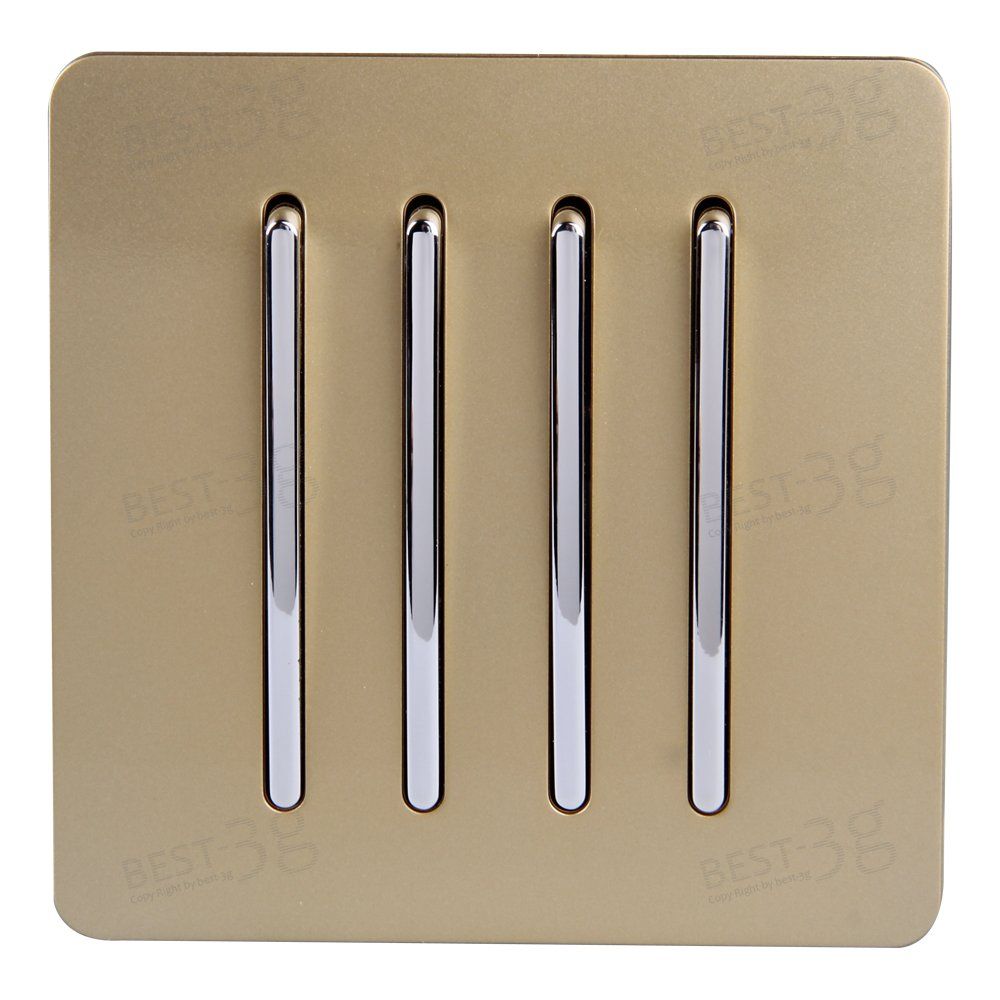 Living Room LED Dimmer Sound Touch Controll Light Switch Plate