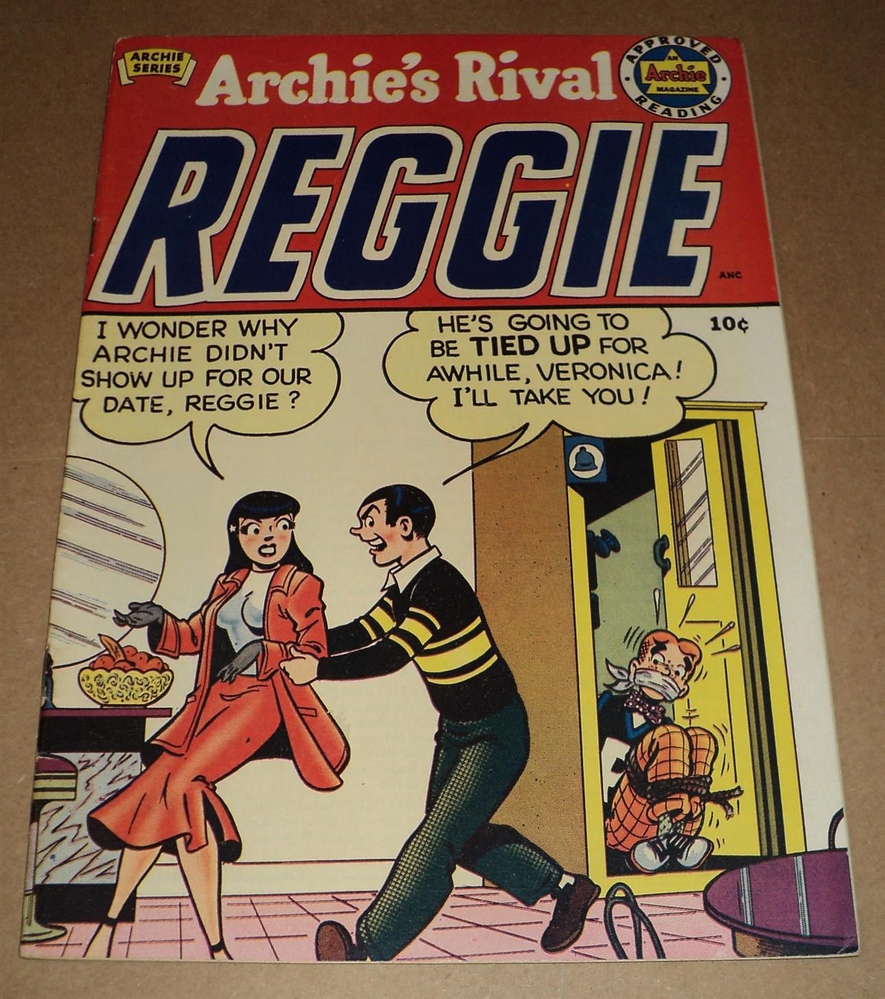 Archies Rival Reggie #1 (1949) NICE 1st Issue comic book (id# 6949)