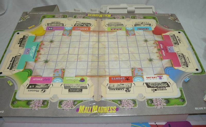 Mall Madness Blue Box Electronic Shopping Spree Board Game That Talks