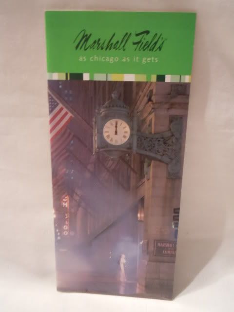 Marshall Fields as Chicago as It Gets Brochure Advertising Pamphlet