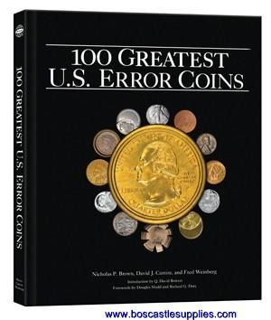 100 Greatest U s Error Coins Great Gift by Whitman