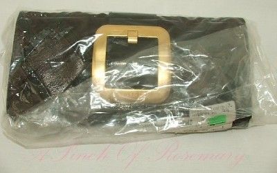 Michael Kors Sutton Leather Suede Clutch Purse Bag