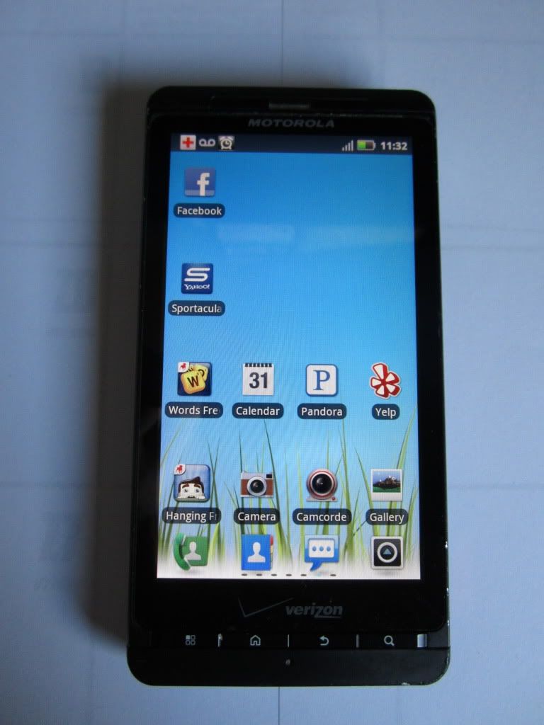 Motorola Droid x 8GB Smartphone Cellphone Used Verizon Wireless