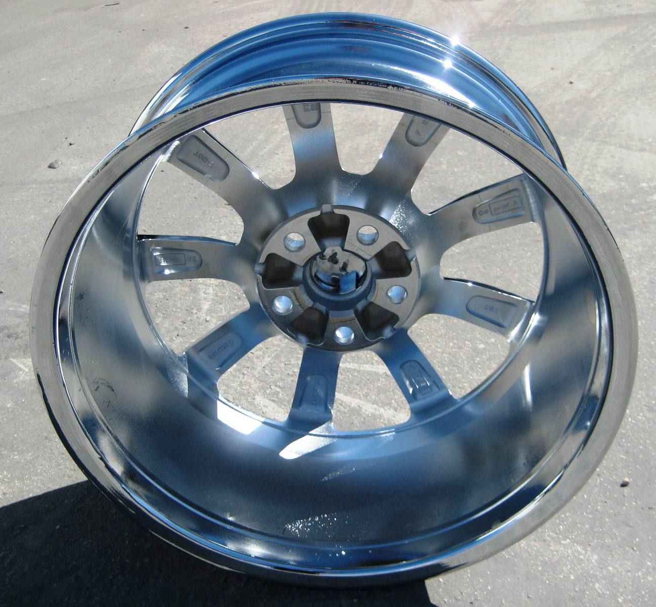 18 Factory Cadillac GM cts Chrome Wheel Rim 2008 11 1 Single