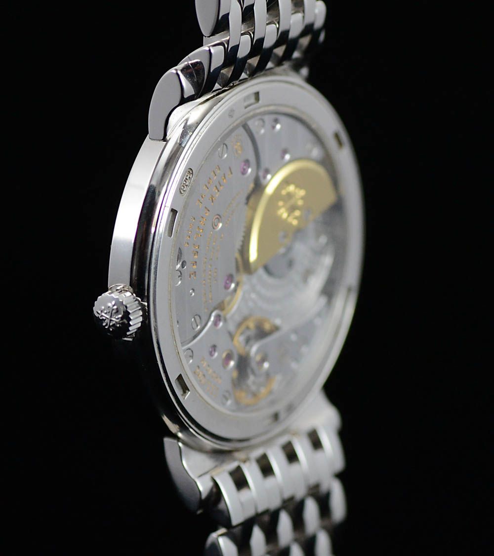 Patek Philippe Calatrava White Gold Automatic 5120 1 G Mens Watch with