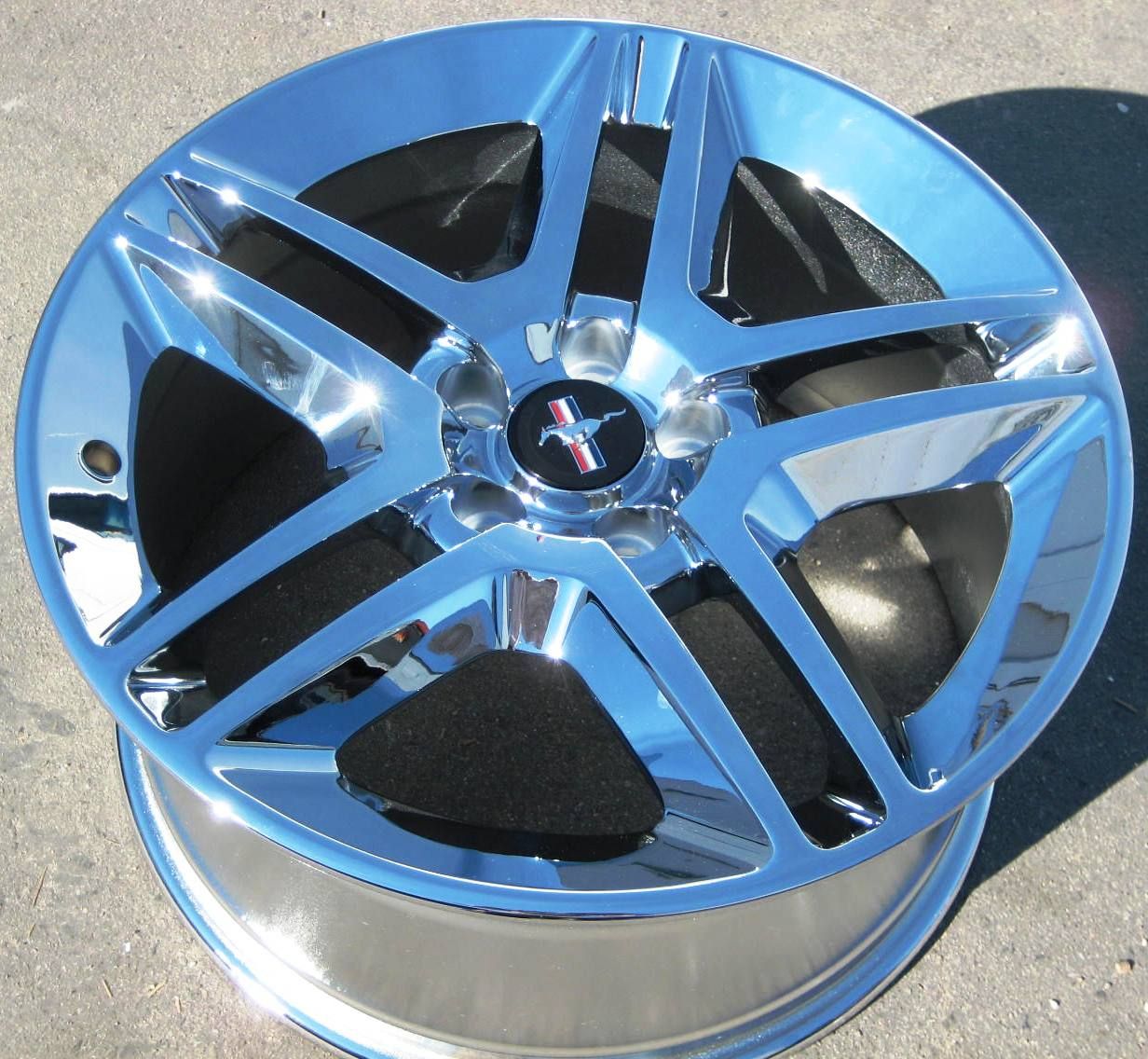 YOUR STOCK 4 NEW 19 FACTORY FORD MUSTANG GT500 OEM CHROME WHEELS RIMS