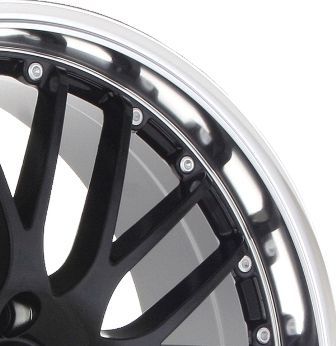 17 Netz Black Wheels Rims 4x100 Fit Civic Scion XB XA Yaris