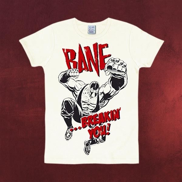 Batman   Bane Retro T Shirt, hochwertiges Marken DC Comics T Shirt