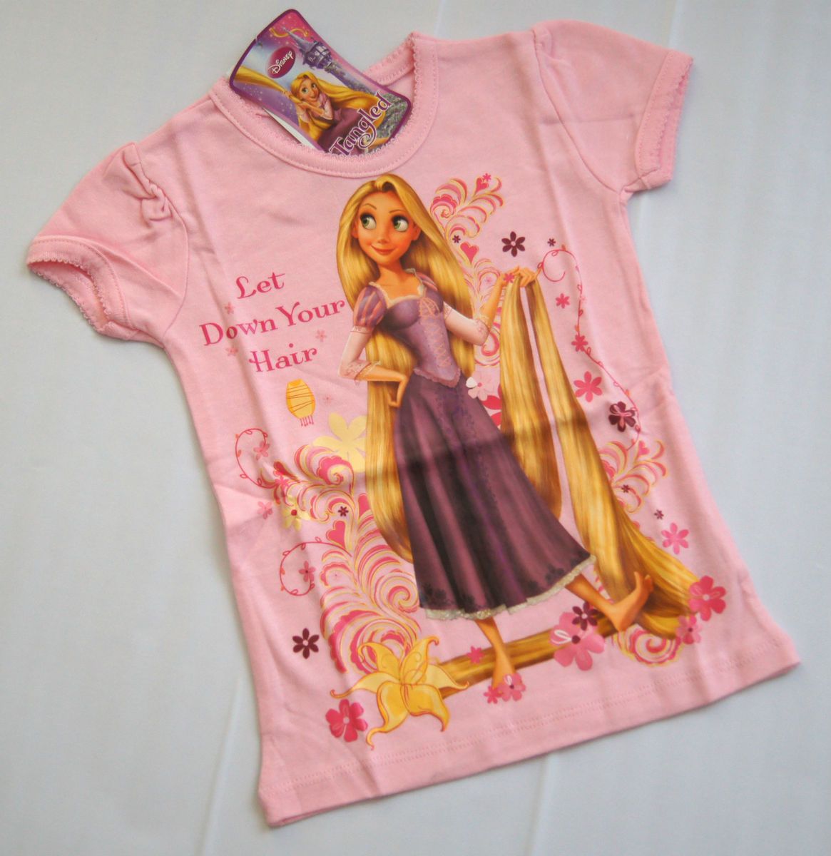 Mädchen Disney T  Shirt Rapunzel / Tangled Gr.92