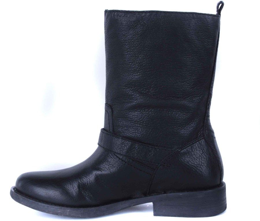 Guess Stiefeletten Stiefel Winterstiefel Echtleder Schwarz Gr. 37 #15