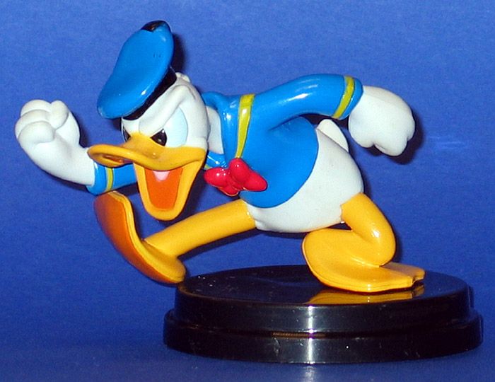 Donald wütend Sockel Topolino == Disney De Agostini