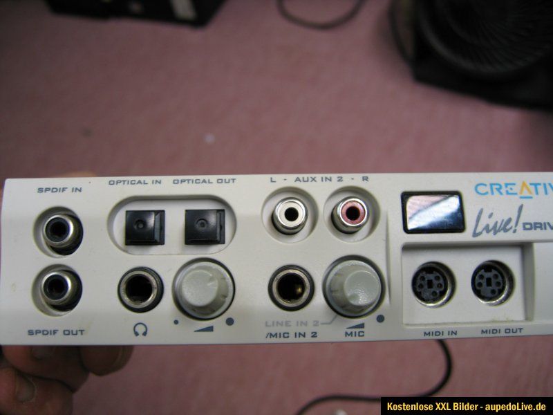 Creative Labs SB0010 Live Drive IR Sound Blaster Computer