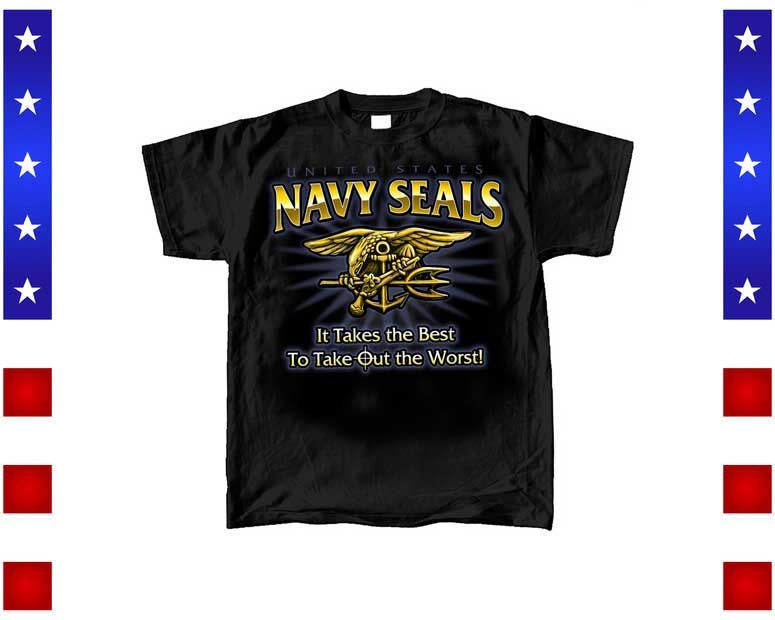 US Armee T Shirt It Takes the Best Navy Seals