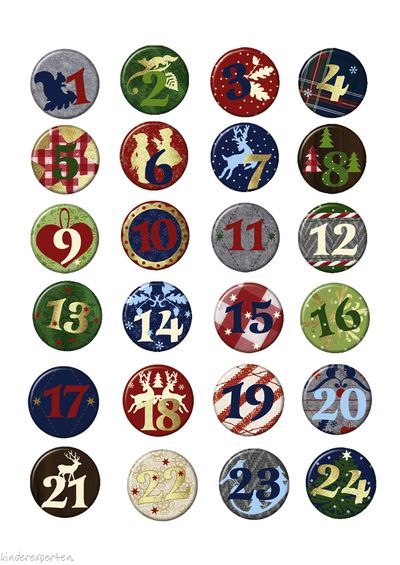 Spiegelburg traumhafte Adventskalender Buttons Button