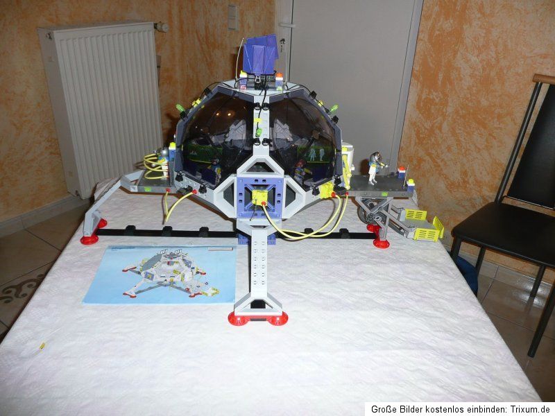 Playmobil Raumstation MIR 3079 mit BA Sammlung kg Karton rar TOP