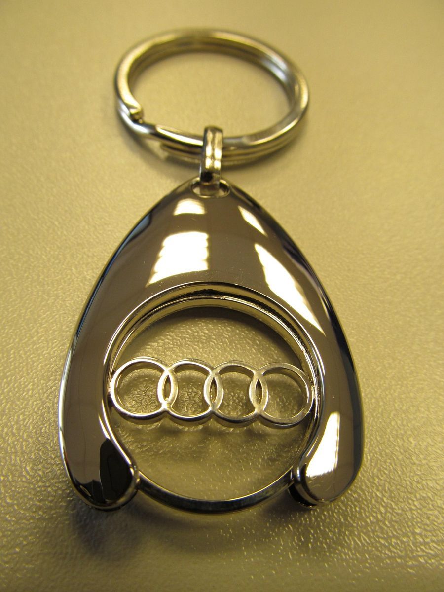 Audi Sport Schlüsselanhänger Einkaufswagenchip : : Auto