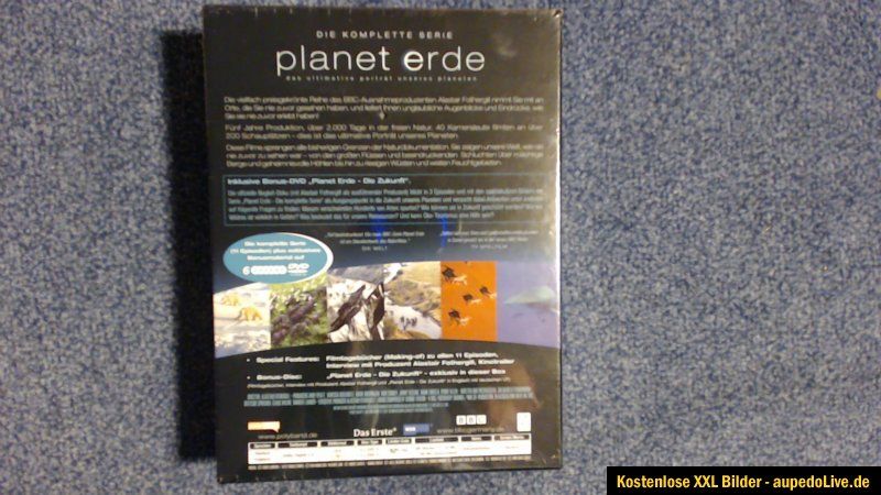 Planet Erde   Die komplette Serie BBC 6DVDs inkl. Bonus DVD
